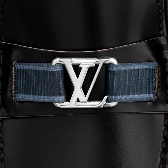 Louis Vuitton Hockenheim Mocassin Black