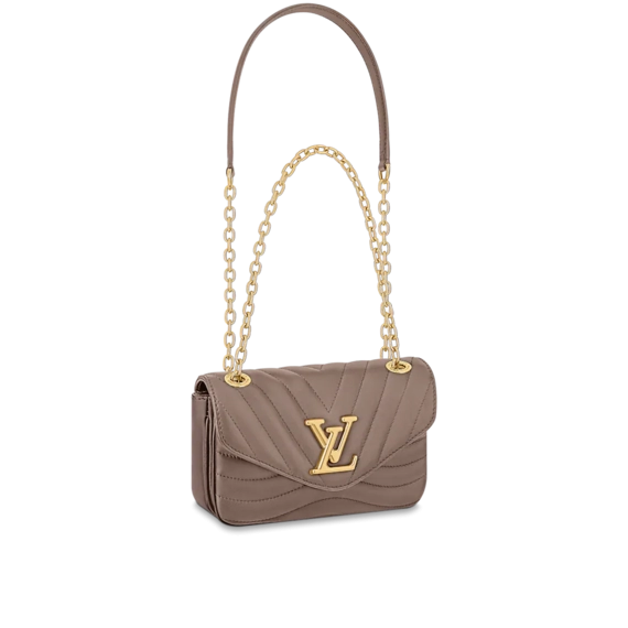 Louis Vuitton New Wave Chain Bag PM Taupe Fonce Brown