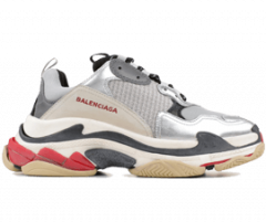 Balenciaga Silver / Black / Red