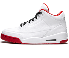 Jordan WHITE/VARSITY-RED/BLACK