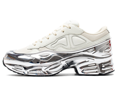  Cream White Silver Metallic