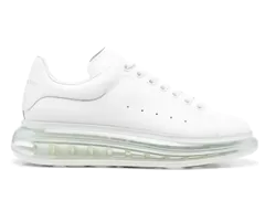 A. McQueen Oversized Clear Sole White