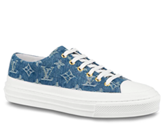 Louis Vuitton Stellar Sneaker  Jeans Blue