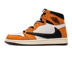 Jordan White Orange