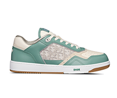 Dior Low-Top Turquoise and Cream