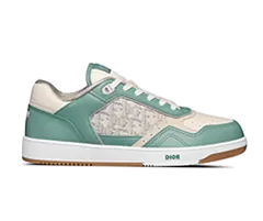 Dior Low-Top Turquoise and Cream
