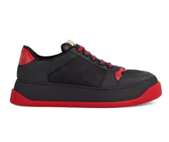 Gucci GG Supreme Sneakers Black/Red