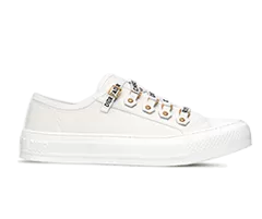 Dior White Cotton Canvas