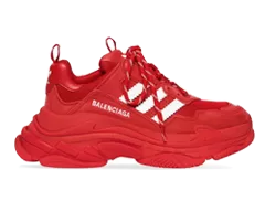 Balenciaga Triple S Sneakers - Red