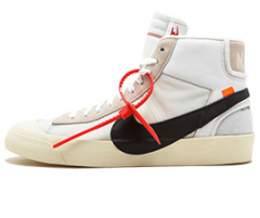 Off White Blazer Mid White