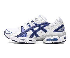 Asics White Indigo Blue