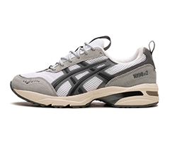 Asics White/Steel Grey