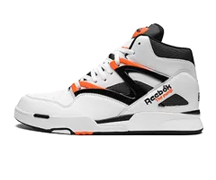 Reebok Footwear White Black Wild Orange