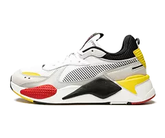 Puma White-Black-Cyber Yellow