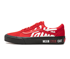 Vans Patta Mean Eyed Cat Red