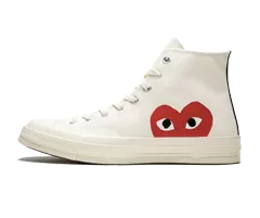 Converse Comme des Garcons Play White