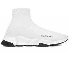 Balenciaga Mid White Black