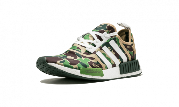 NMD R1 BAPE Olive Camo