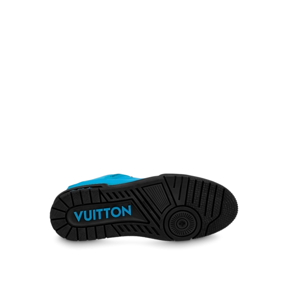 Louis Vuitton Trainer Sneaker - Blue, Calf leather