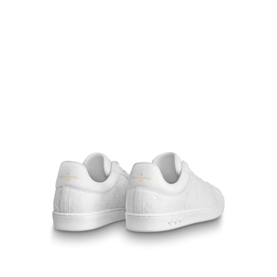 Louis Vuitton Luxembourg Sneaker - White, Monogram-embossed grained calf leather
