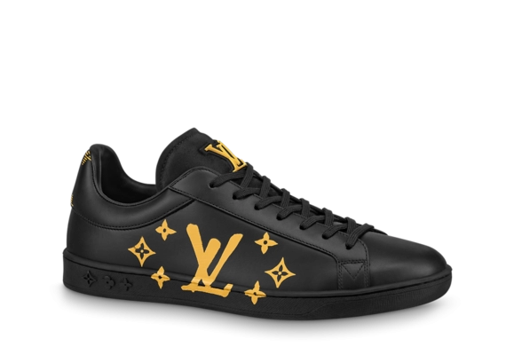 Louis Vuitton Luxembourg Samothrace Sneaker - Black, Calf leather