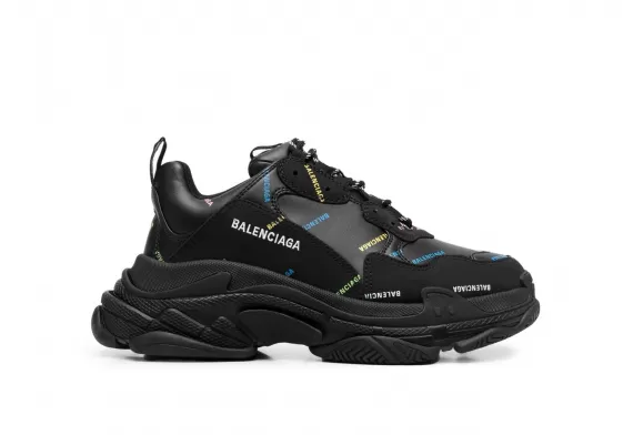 Balenciaga Triple S - Black / Multicolour