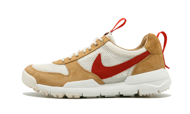 Tom Sachs x Nike Mars Yard 2.0 NATURAL/SPORT RED-MAPLE AA2261 100