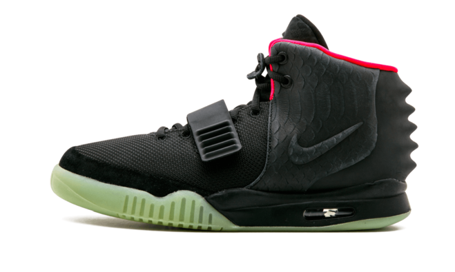 Nike Air Yeezy 2 NRG BLACK/BLACK-SOLAR RED