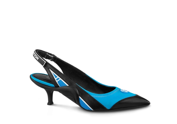 Louis Vuitton Archlight Slingback Pump Blue