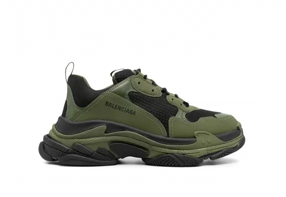 Balenciaga Triple S - Green/Black