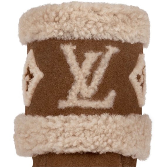 Louis Vuitton Snowdrop Flat Ankle Boot Cognac Brown