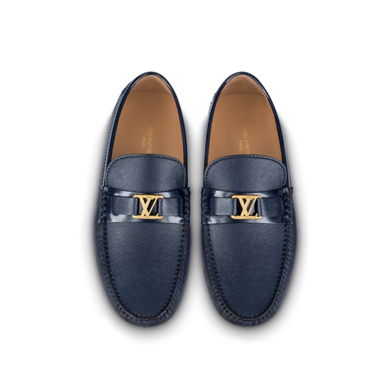 Louis Vuitton Hockenheim moccasin Navy Blue