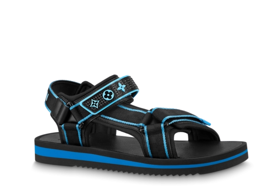 Louis Vuitton Panama Sandal Black