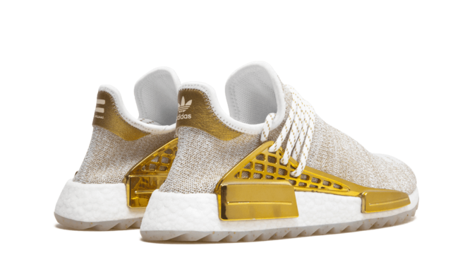 Pharrell Williams NMD Human Race Holi MC Gold Happy - China Exclusive