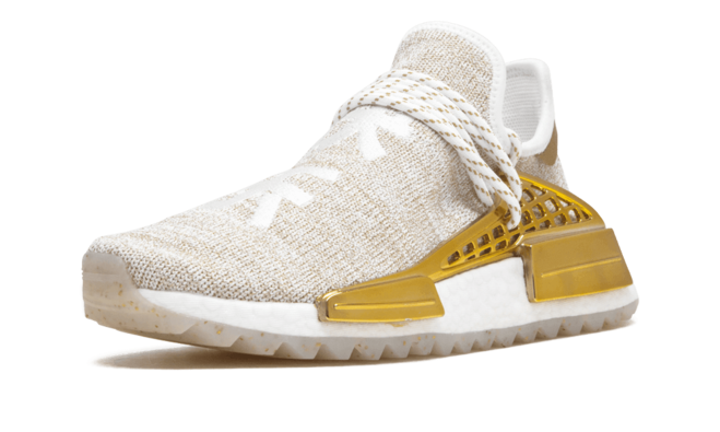 Pharrell Williams NMD Human Race Holi MC Gold Happy - China Exclusive