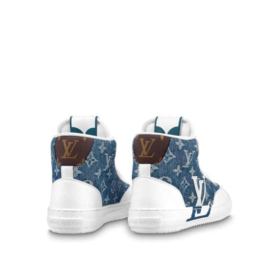 Louis Vuitton Charlie Sneaker Boot Blue