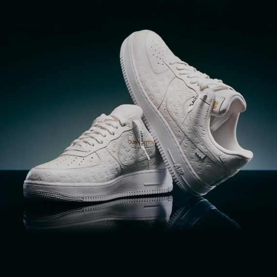Louis Vuitton X Air Force 1 Low Triple White
