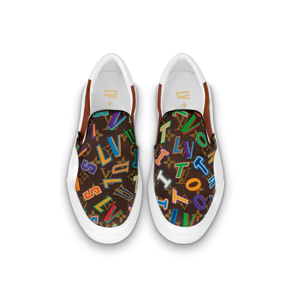 LVxNBA LV Ollie Slip On Brick