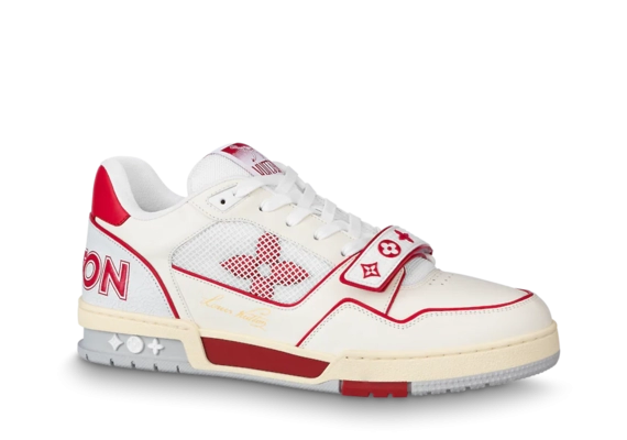 Louis Vuitton Trainer Sneaker Red