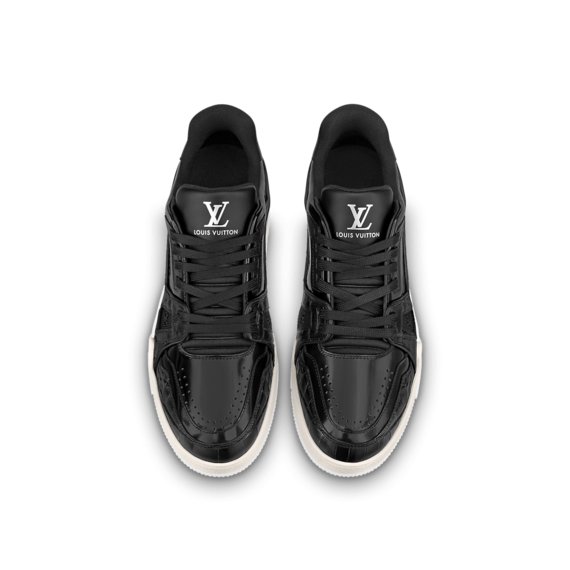LV Trainer Sneaker Black
