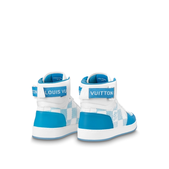 Louis Vuitton Rivoli Sneaker Boot Blue
