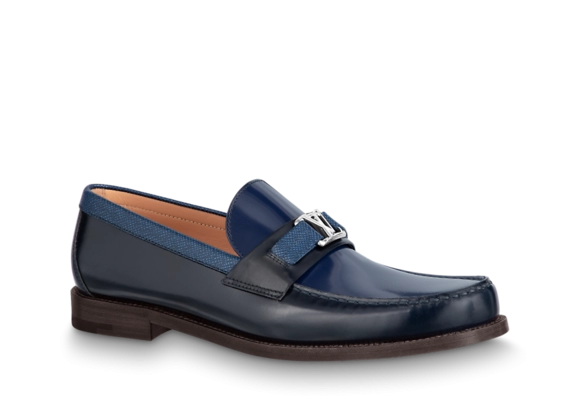 Louis Vuitton Major Loafer Navy Blue