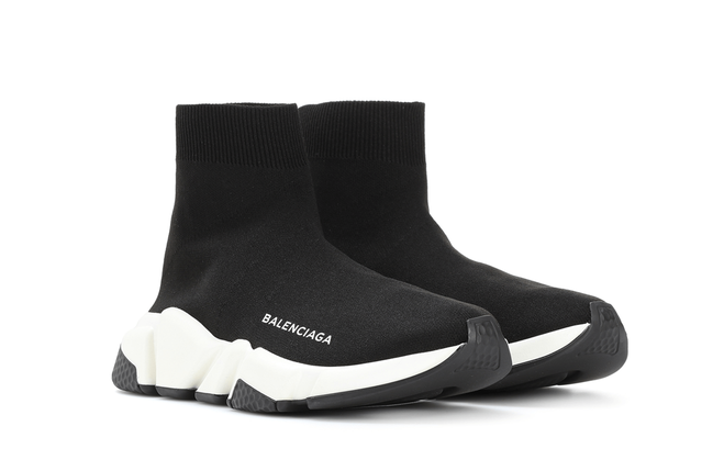 Balenciaga Speed Runner MID Black/White/Black