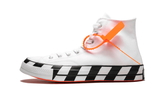 Off White Chuck 70 Hi / White Black - Shoes | yzy.su