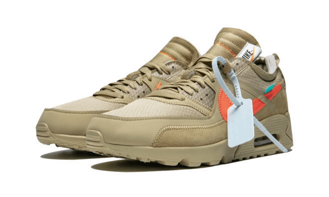 Off-White x Nike Air Max 90 - Desert Ore