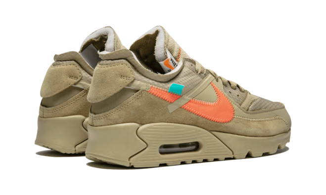 Off-White x Nike Air Max 90 - Desert Ore