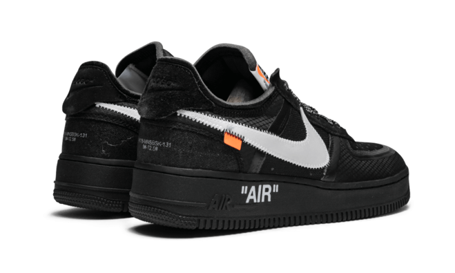 Off-White x Nike Air Force 1 Low - Black