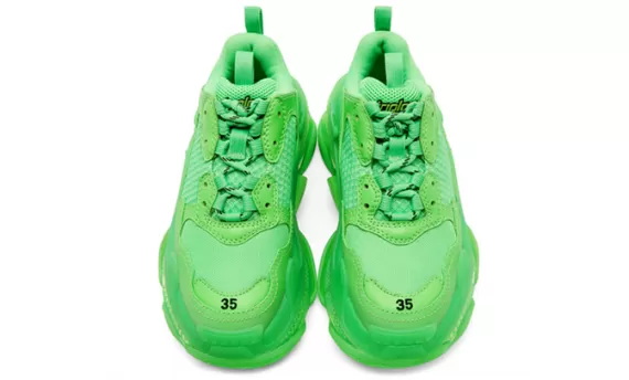 Balenciaga Triple S - Neon Green