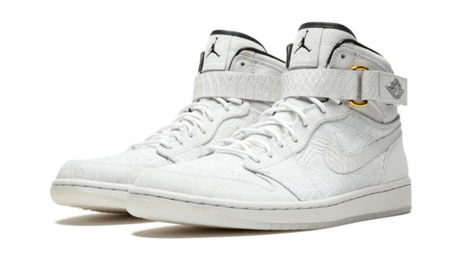 Air Jordan 1 High - Strap Just Don WHITE/BLACK