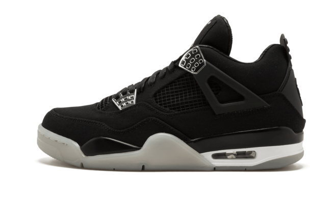 Air Jordan 4 Retro EMINEM x Carhartt BLK/CHROME-WHITE